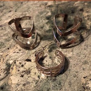 3 Piece Forever 21 Ring Set